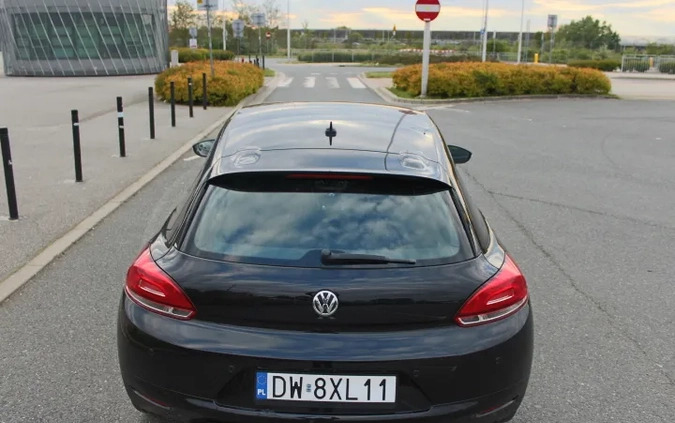 Volkswagen Scirocco cena 29900 przebieg: 189000, rok produkcji 2011 z Wrocław małe 67